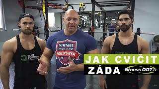 CVIKY NA ZÁDA #1 | Jak na široká záda? Jak na shyby. Zásobník cviků.