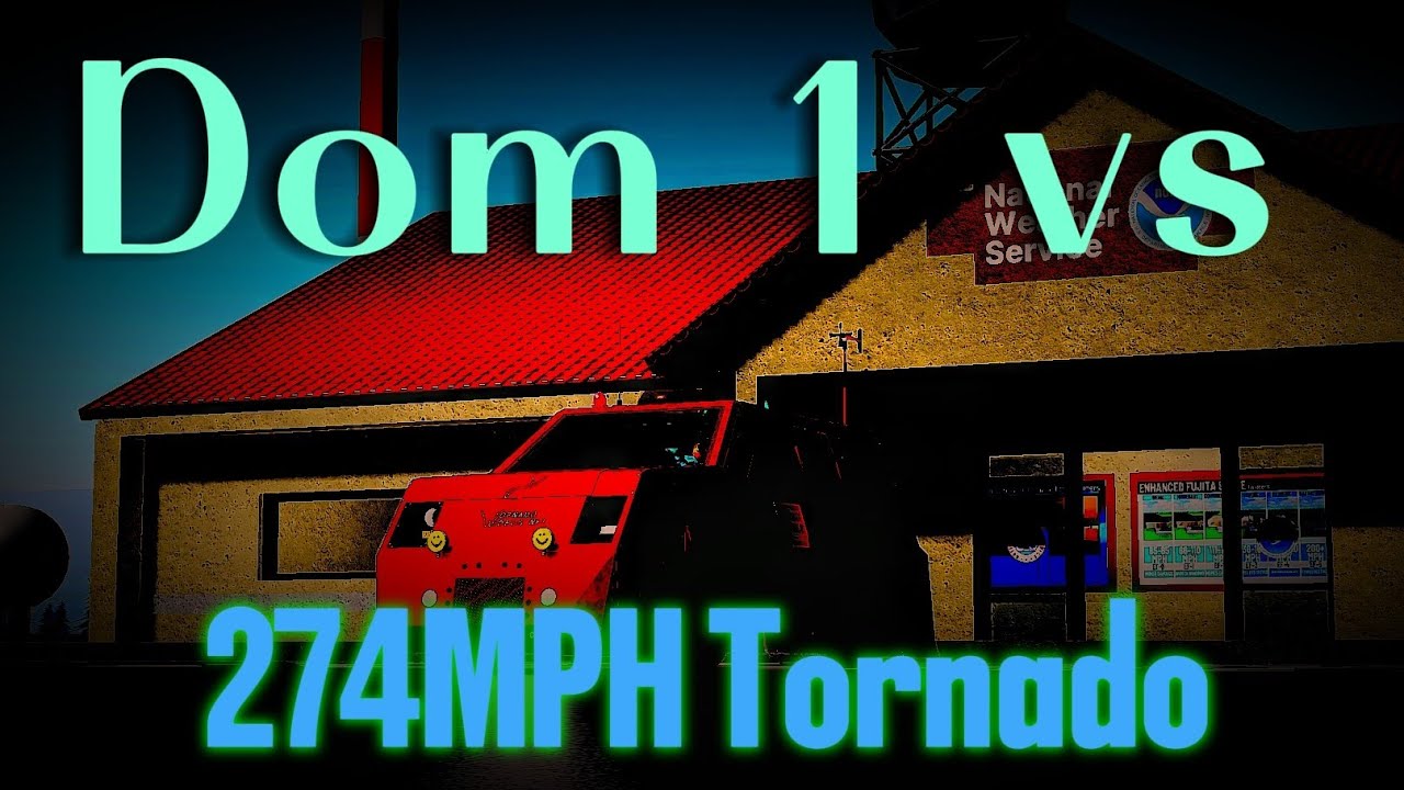 Dom 1 vs 274mph Tornado?!| Roblox TwisterX - YouTube