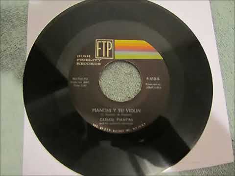 PIANTINI Y SU VIOLIN - Carlos Piantini
