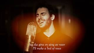 Lyrics / Translation - 'En säng av rosor' by Darin chords