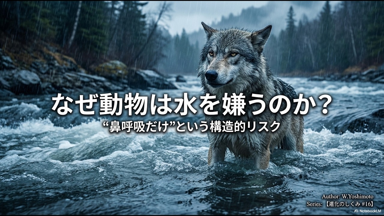 動物はなぜ水を嫌う？答えは生死の問題