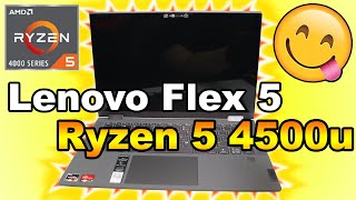 Mejor portátil Potente para el 2021 en Colombia parte 1 - Lenovo Flex Ryzen 5 4500U Unboxing Español