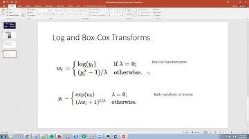 R04 Simple Forecasting Methods in R- Transformations and Adjustments