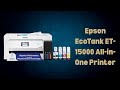 Print, Scan, Copy Anywhere! Epson ET-15000