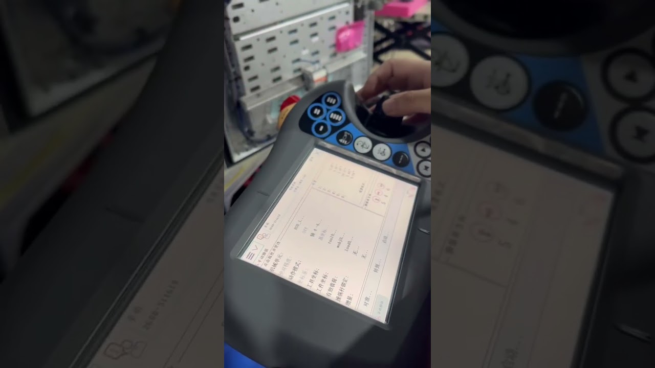 DSQC679 3HAC028357-001 Flex Pendant For ABB Robot iPendant IRC5 Teach Pendant Testing Video