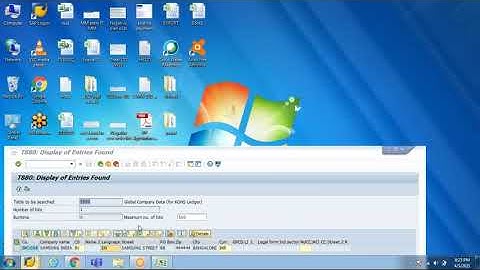 SAP FICO Baseline Configuration 01