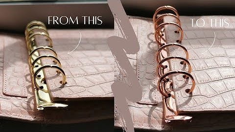 How to change "unchangeable" ring planner mechanism easy