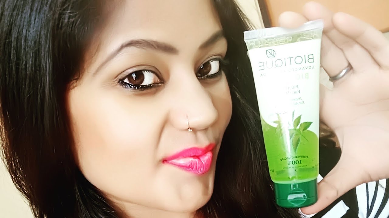 biotique bio neem purifying face wash for oily acne prone skin