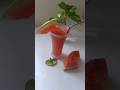 No Sugar Summer Juice |Watermelon Mint Lemon Juice | Summer Cooler Drink | Refreshing Drink #shorts