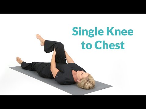 Single Knee to Chest for Lower Back Pain