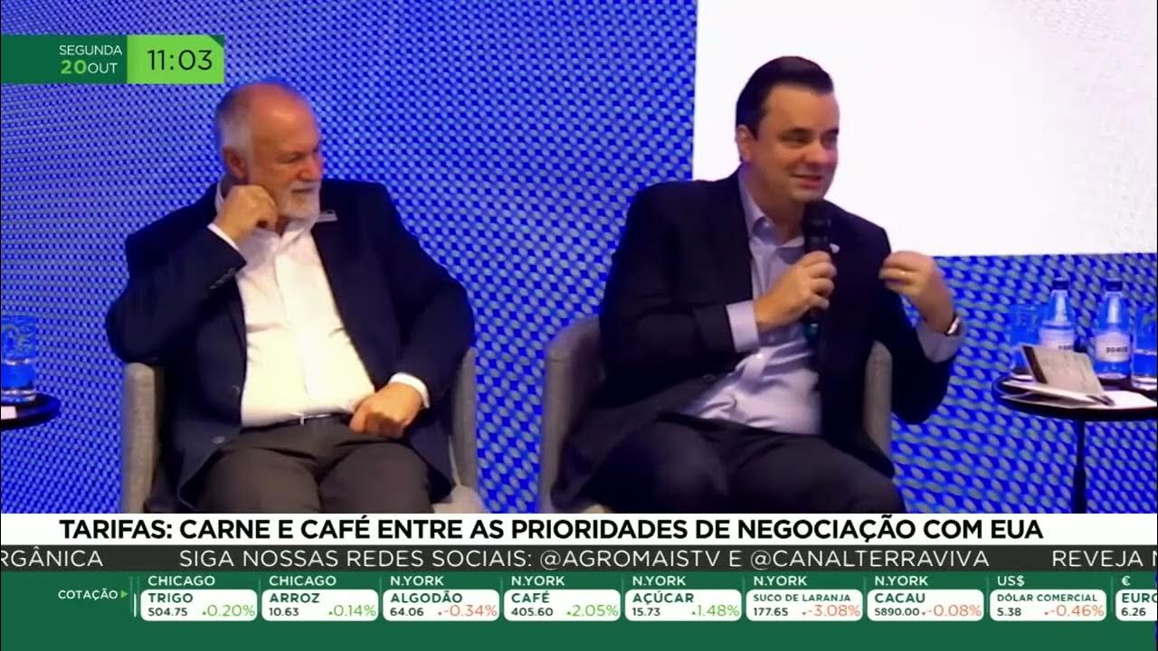 Tarifas: Carne e café entre as prioridades de negociação com EUA