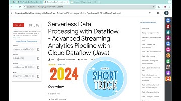 Serverless Data Processing with Dataflow Advanced Streaming Analytics Pipeline withCloudDataflowJava