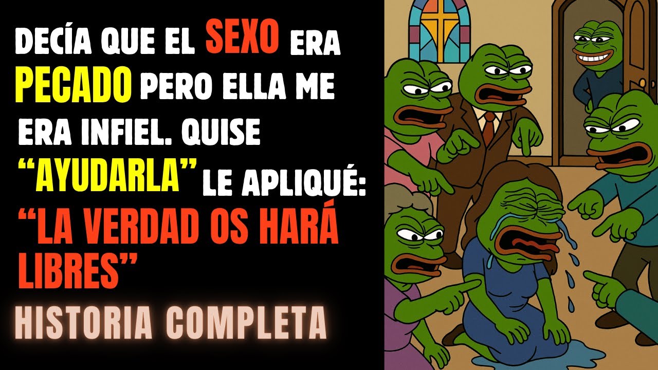 TAPABA a Jesús cada vez que FORNICABA… ¿y ahora dice que es la VÍCTIMA?
