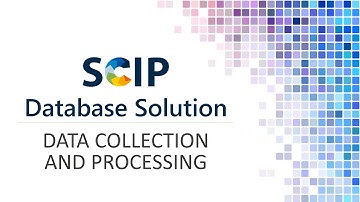 SCIP Database Part 8 - Data Collection and Processing