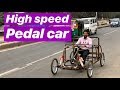 How to make high speed pedal car