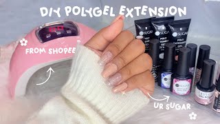 HOW TO DO POLYGEL NAIL EXTENSION FROM SHOPEE - URSUGAR - PHILIPPINES screenshot 2