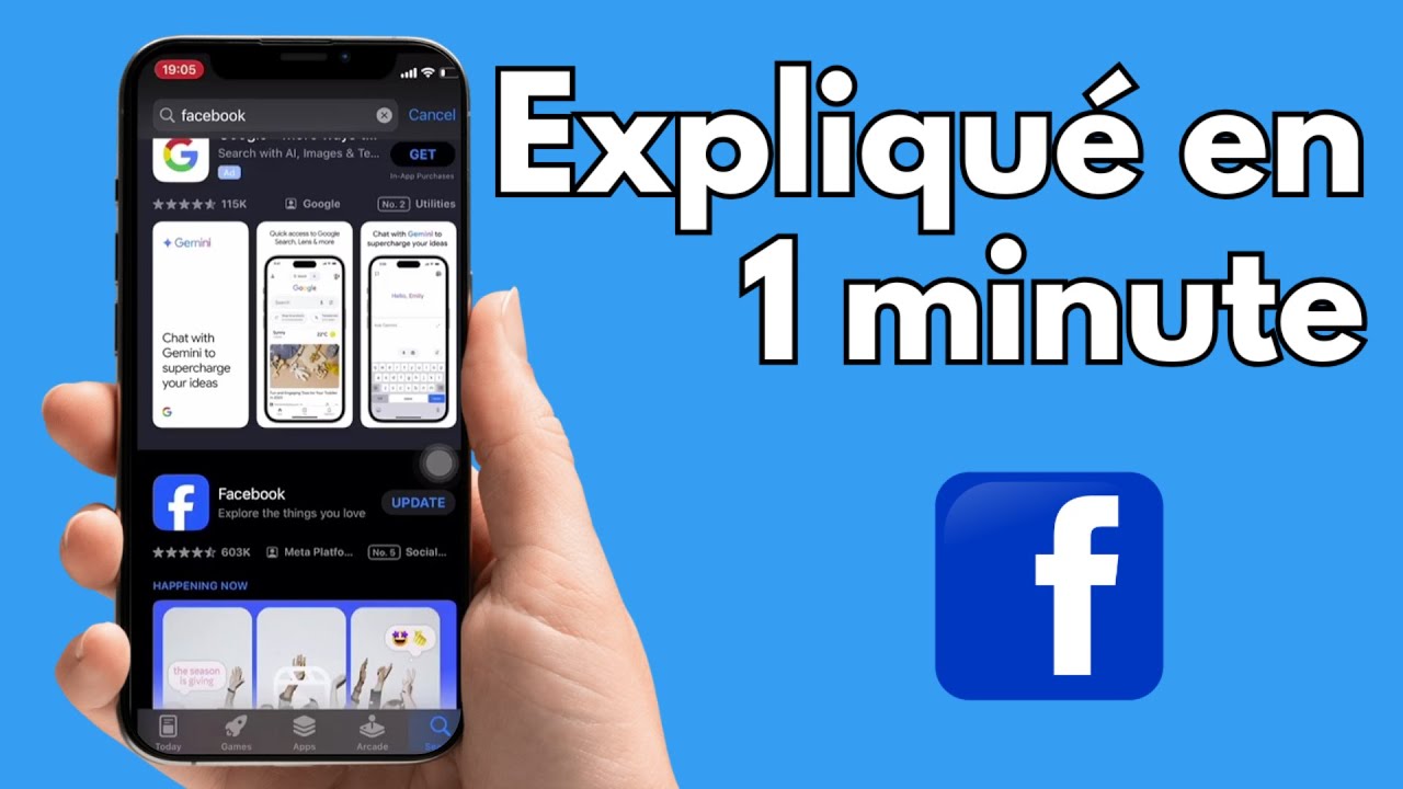 comment installer facebook sur iphone 7