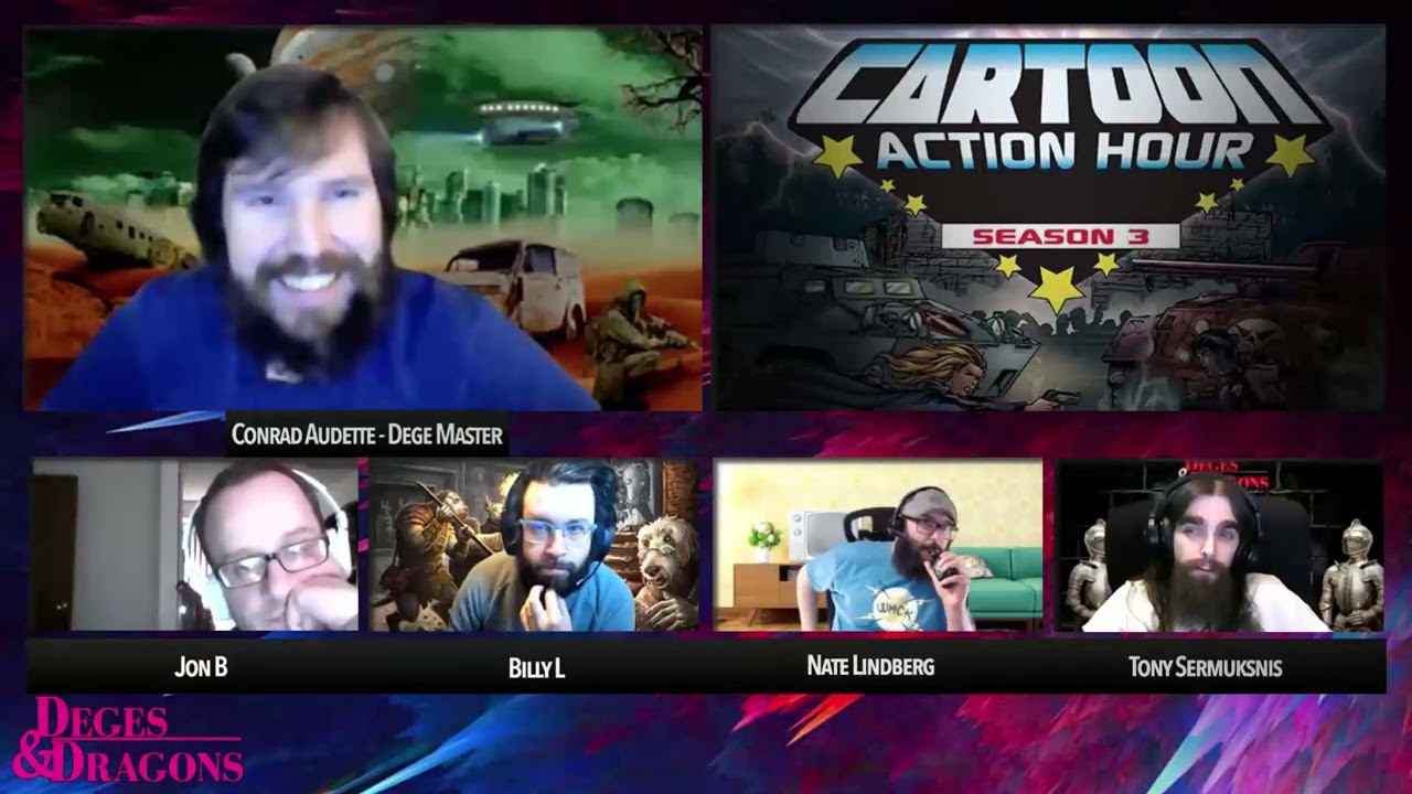 Cartoon Action Hour Player Wrap