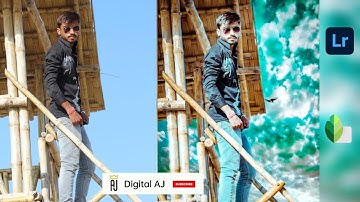 Background Change photo editing |#Lightroom #youtube #sanpseed #editing