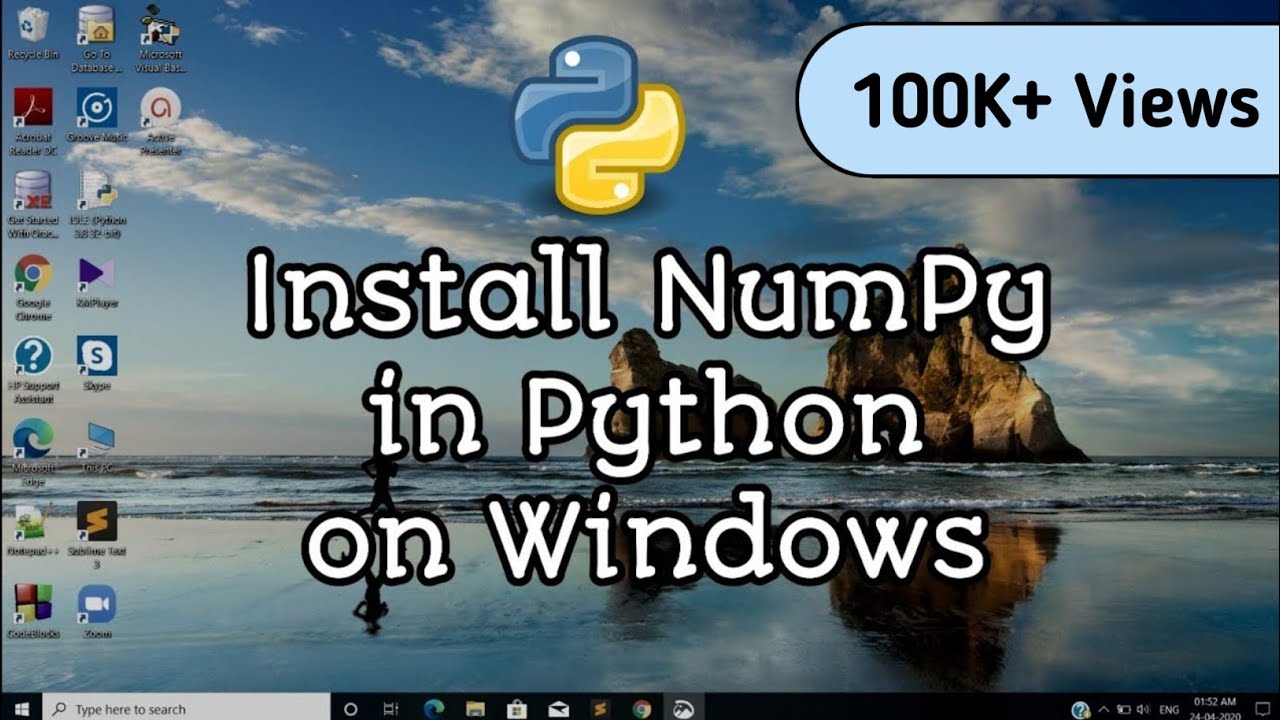 How To Install Numpy In Python | Pip Install Numpy | Numpy Installation In Windows