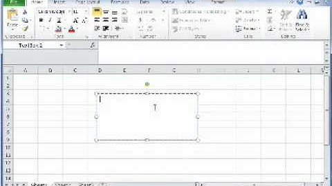 Excel Text Box