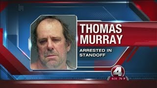Standoff ends in arrest