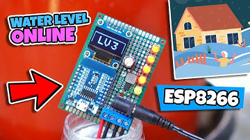 Water Level Online Lapor ke HP ESP8266