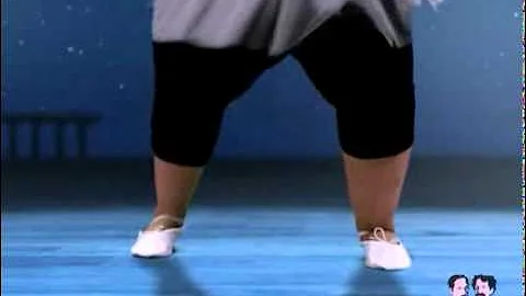 Obama and Lynnette do a ballet duet.