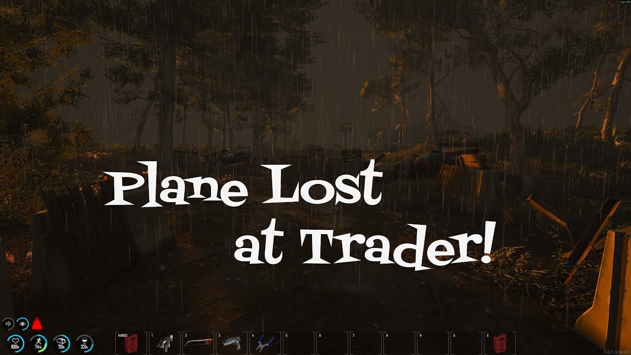SCUMGAME Plane Lost at Trader! 
