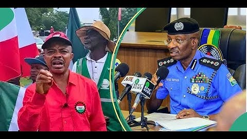 Nigeria Labour Congress Vs Nigerian Police @sunrisevisualsnews #sunrisevisualsnews #nlc #police