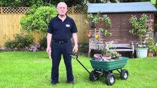 Move Heavy Loads With The Garden Tipper Cart From Kingfisher
