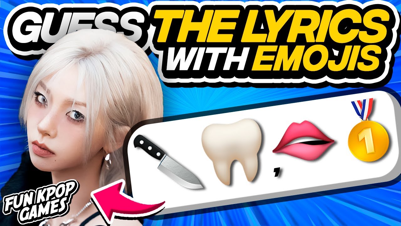 ⭐ GUESS THE KPOP SONG BY THE EMOJI LYRICS | KPOP QUIZ  - FUN KPOP GAMES 2025