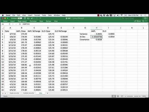 How to Use Excel to Calculate Value at Risk (VaR)  |  Value at Risk Explained
