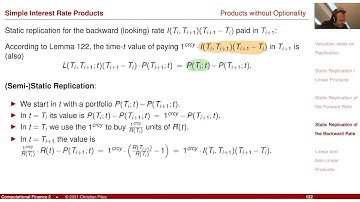 Lecture 2021-2: Appl. Math. Fin./Computational Finance 2 (08): Linear Interest Rate Products 4/4