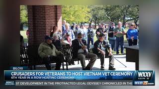 Crusaders for Veterans to host Vietnam Vet Remembrance Ceremony