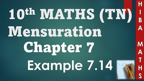 10th maths chapter 7 example 7.14 TN samacheer hiba maths