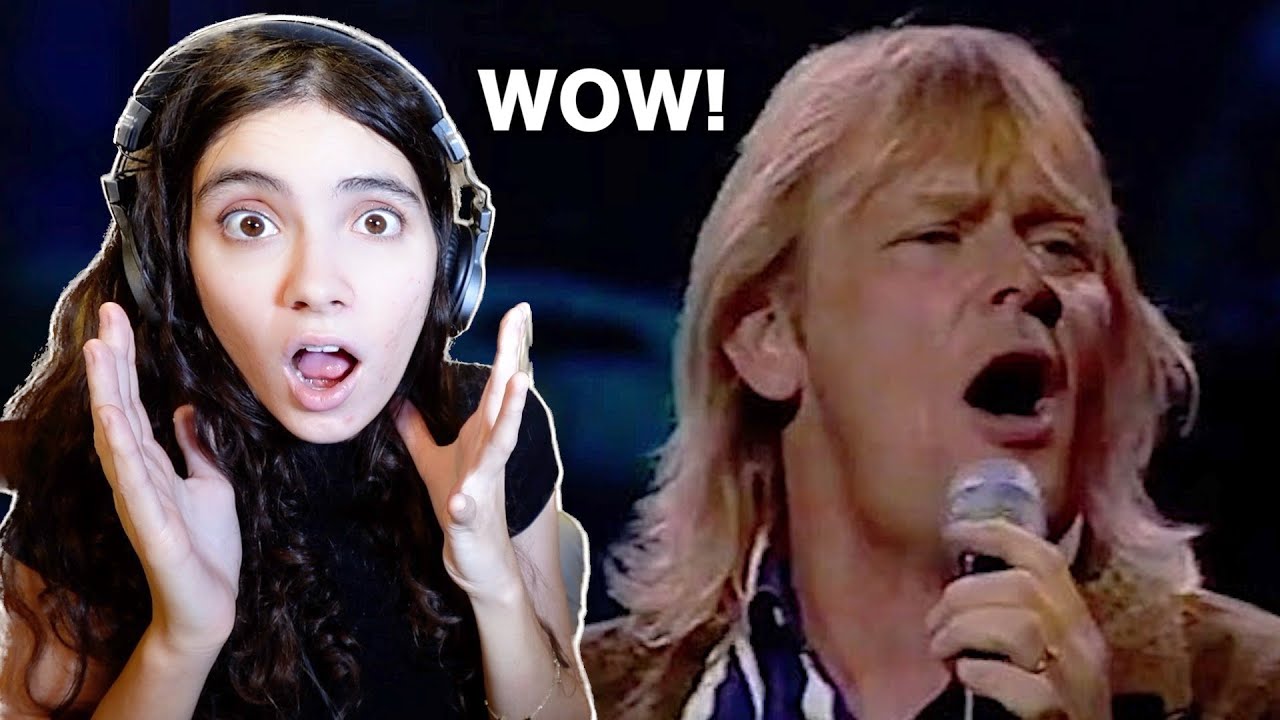 Реакция певца на первое прослушивание песни Джона Фарнхема "You'll Never Walk Alone" (концерт 199...