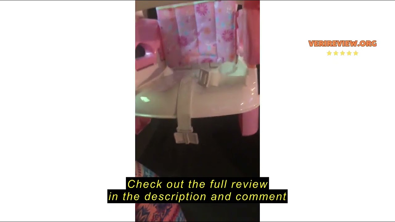 Review Ingenuity Summer Infant Deluxe Comfort Folding Booster Seat, Pink