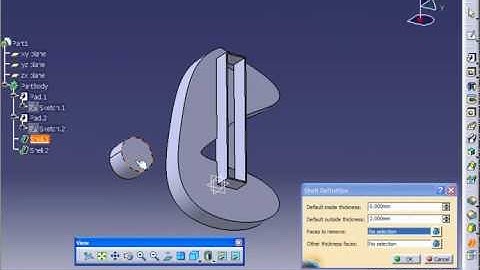 Catia V5 Tuorial-66 Shell