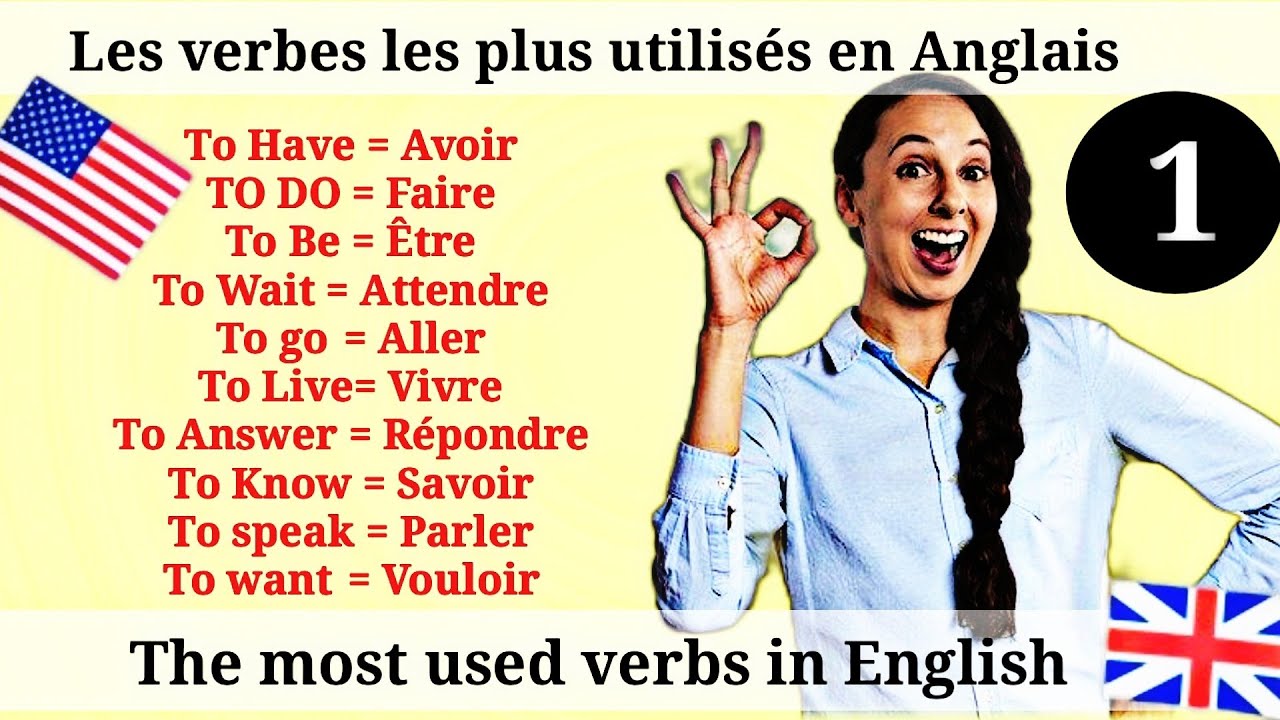 Les verbes les plus utilisés en Anglais #1@The most used verbs in