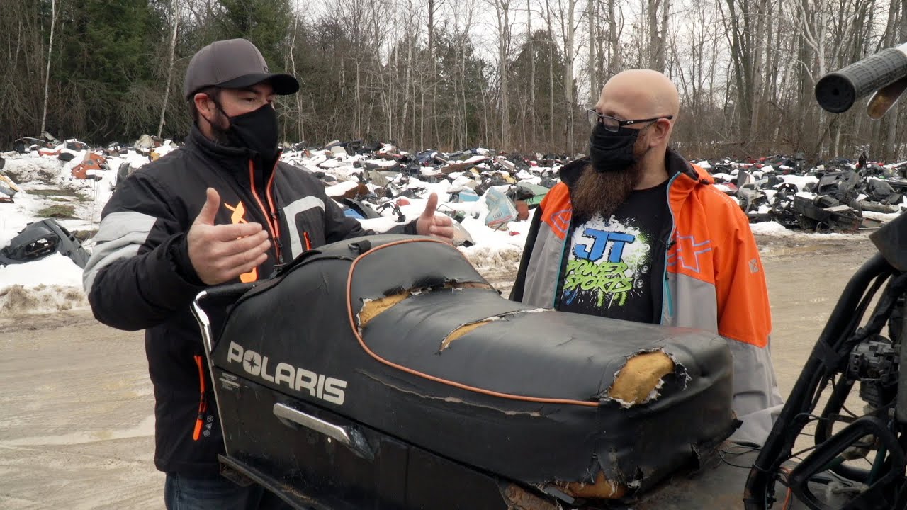 JT's Snowmobile Repair Visit - YouTube