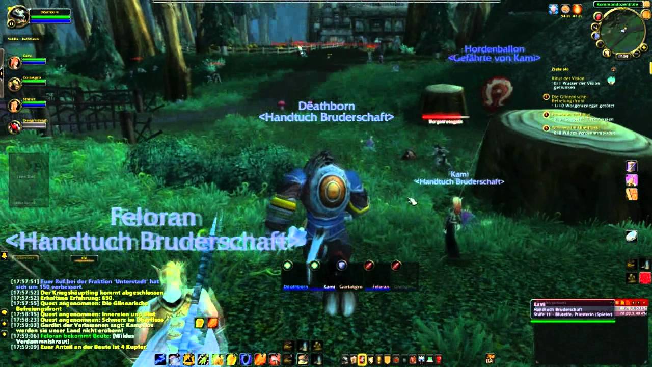 Let's Play Together Forever WoW (deutsch) Part 97 Der Silberwald - YouTube