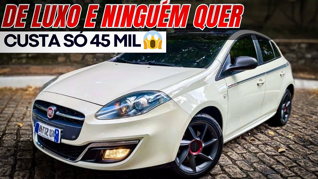 UM CARRO DE LUXO COM PREÇO DE POPULAR que ninguém quer! 😱 Fiat Bravo melhor que GOLF 🔥