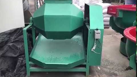 Rotary Barrel Polishing Machine