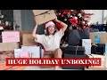 HUGE HOLIDAY UNBOXING!!!! | Laureen Uy