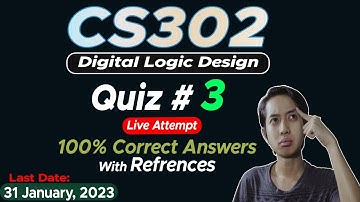 CS302 Quiz 3 Solution 2023 | Live Attempt with Correct Answers | The Merciful Academy