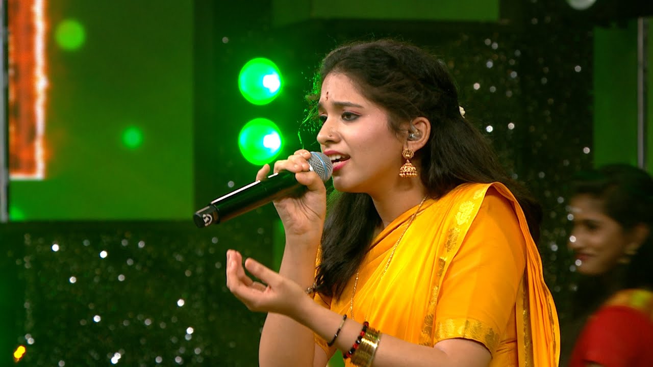 Oru Thaali Varam Kettu Vanthen Song by  Vaishnavi   Super singer 10  Episode Preview