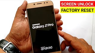 HARD RESET | FINGERPRINT UNLOCK | SCREEN UNLOCK Samsung Galaxy J7 Pro