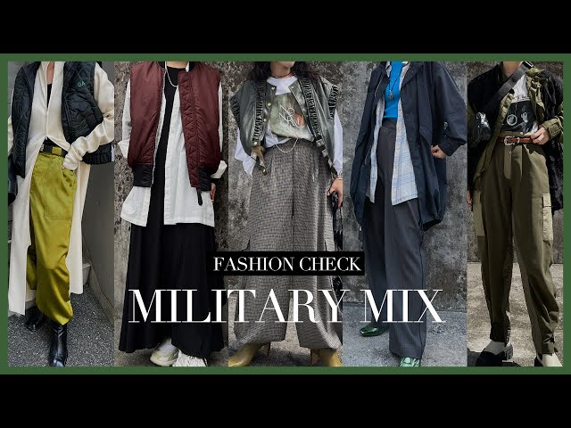 Trendy right now!] Military mix outfits you'll definitely want to