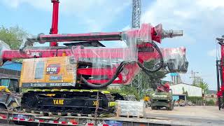 Sany75 DR-80Pro rotary drilling rig shipped to our valued customer with drill bits +8615866237600